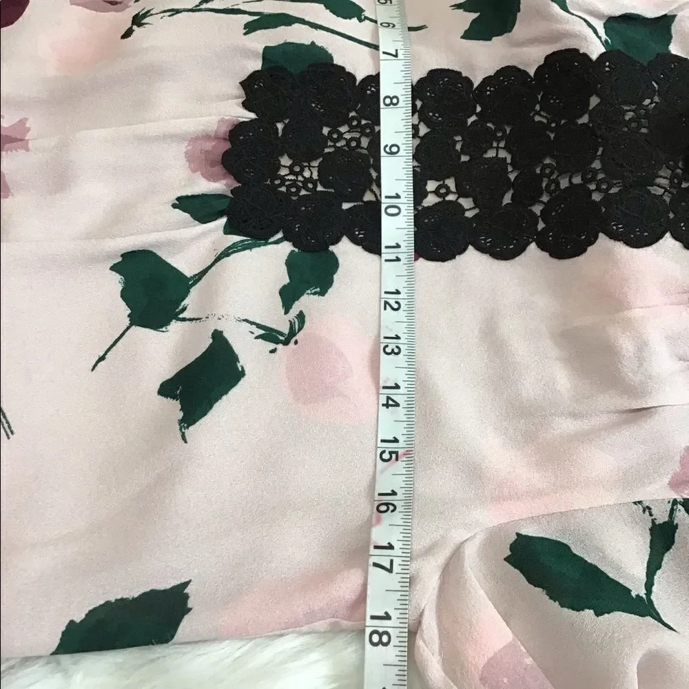 Kate Spade Pink Diletta Rose Mini Dress From The Madison Ave Collection Size 0